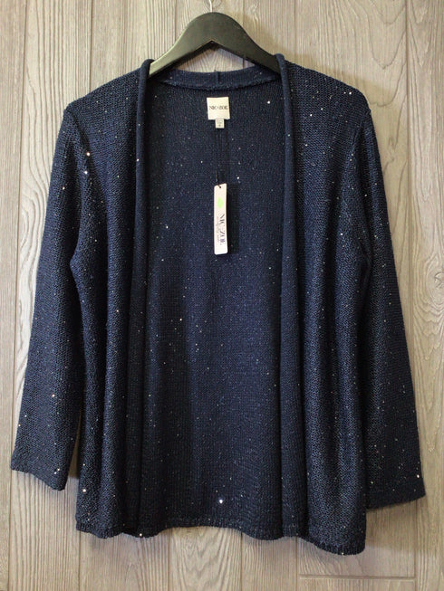 Nic + Zoe Sequined Cardigan Size Small New
